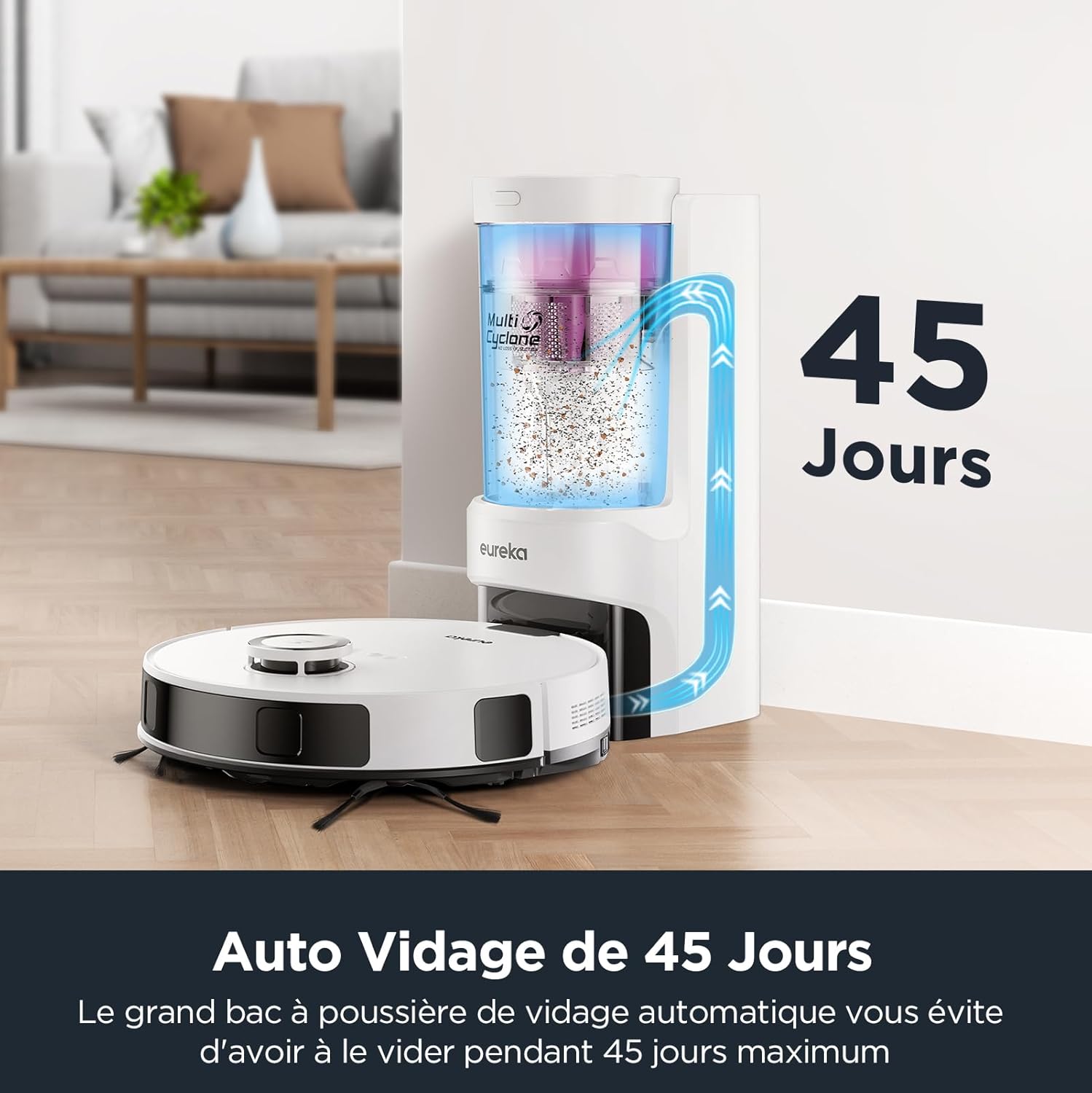 robot aspirateur laveur eureka e10s – Image 5