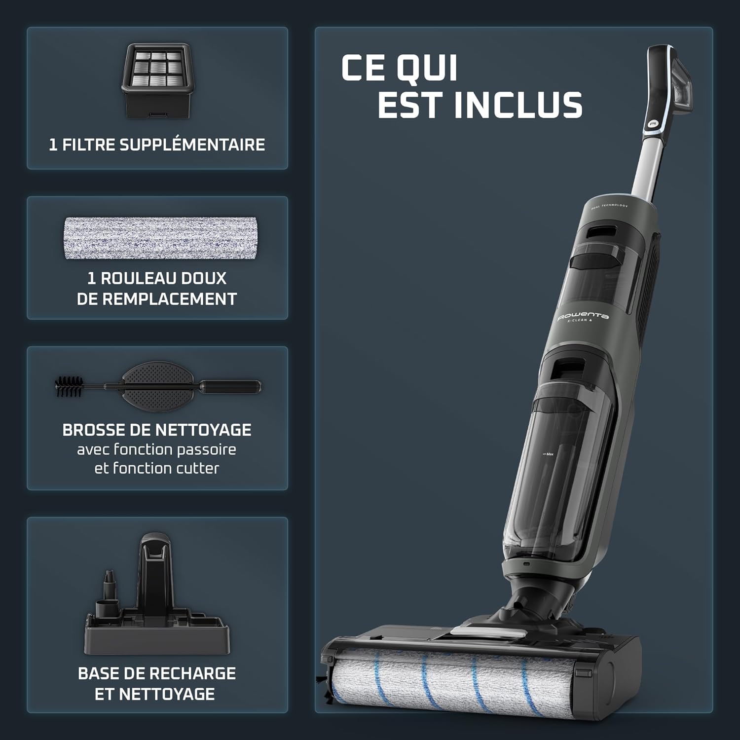 ASPIRATEUR LAVEUR ROWENTA X CLAEN 4 – Image 8