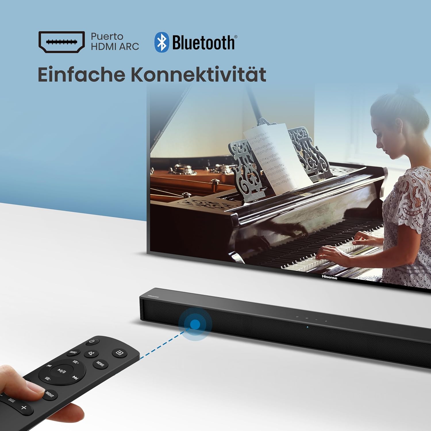 SOUND BAR HISENSE 120 WATT – Image 5