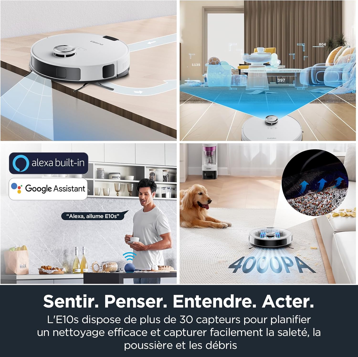 robot aspirateur laveur eureka e10s – Image 6