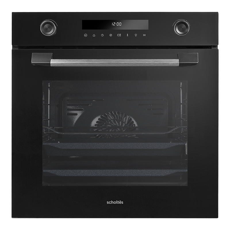 FOUR ENCASTRABLE SCHOLTES ELECTRIC PYROLYSE 72 L 12 PROGRAMMES + PIERRE DE PIZZA NOIR – Image 6